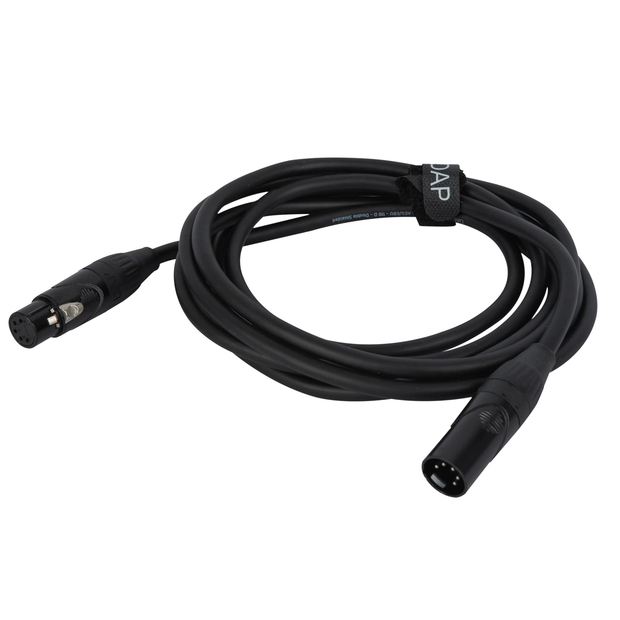 DAP FLX08 DMX-kabel XLR 5-pins M-F 3 meter