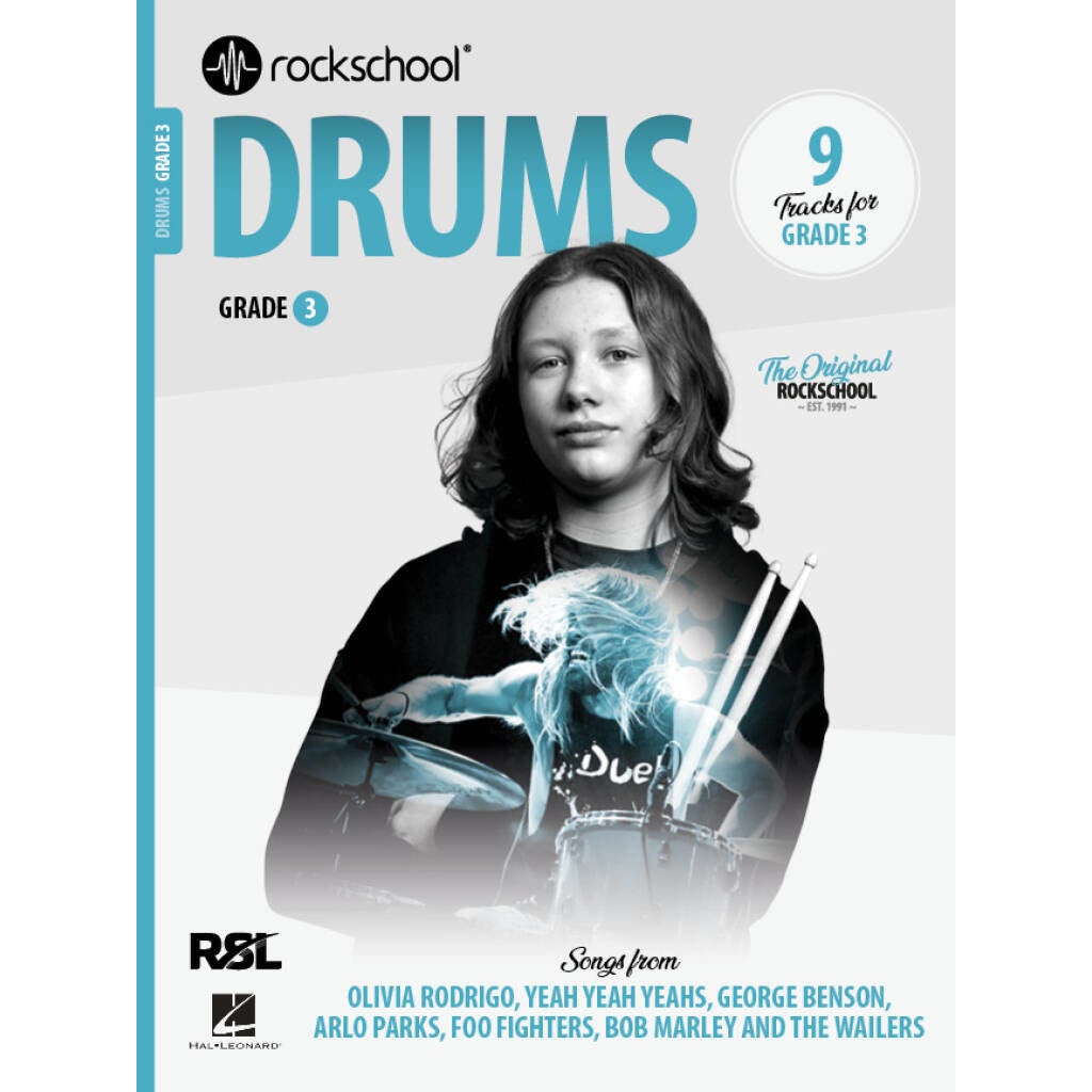 Rock School Limited Drums Grade 3 (2024) drumboek