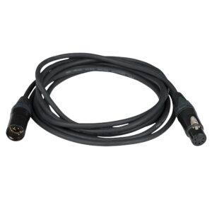 DAP FL85 Digi Quad DMX-kabel XLR 5-pins met Neutrik connector 15 m