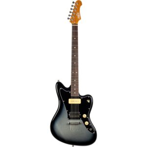 JET Guitars JJ-350 Baritone Moonburst elektrische baritongitaar