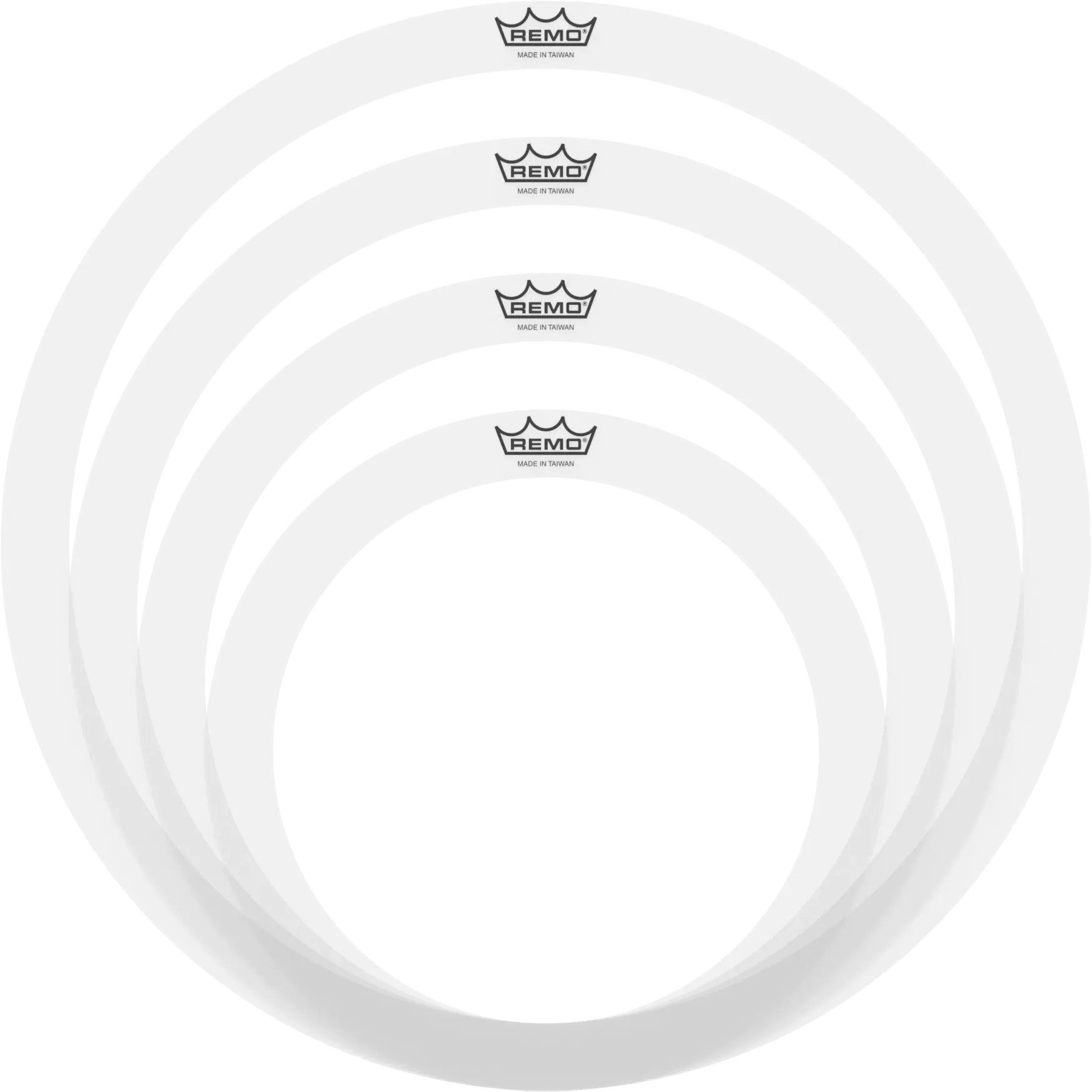 Remo RO-0246-00 RemO Rings dempringenset 10"-12"-14"-16"