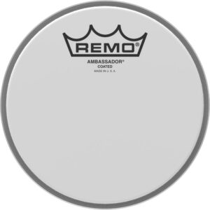 Remo BA-0106-00 Ambassador Coated 6 inch drumvel