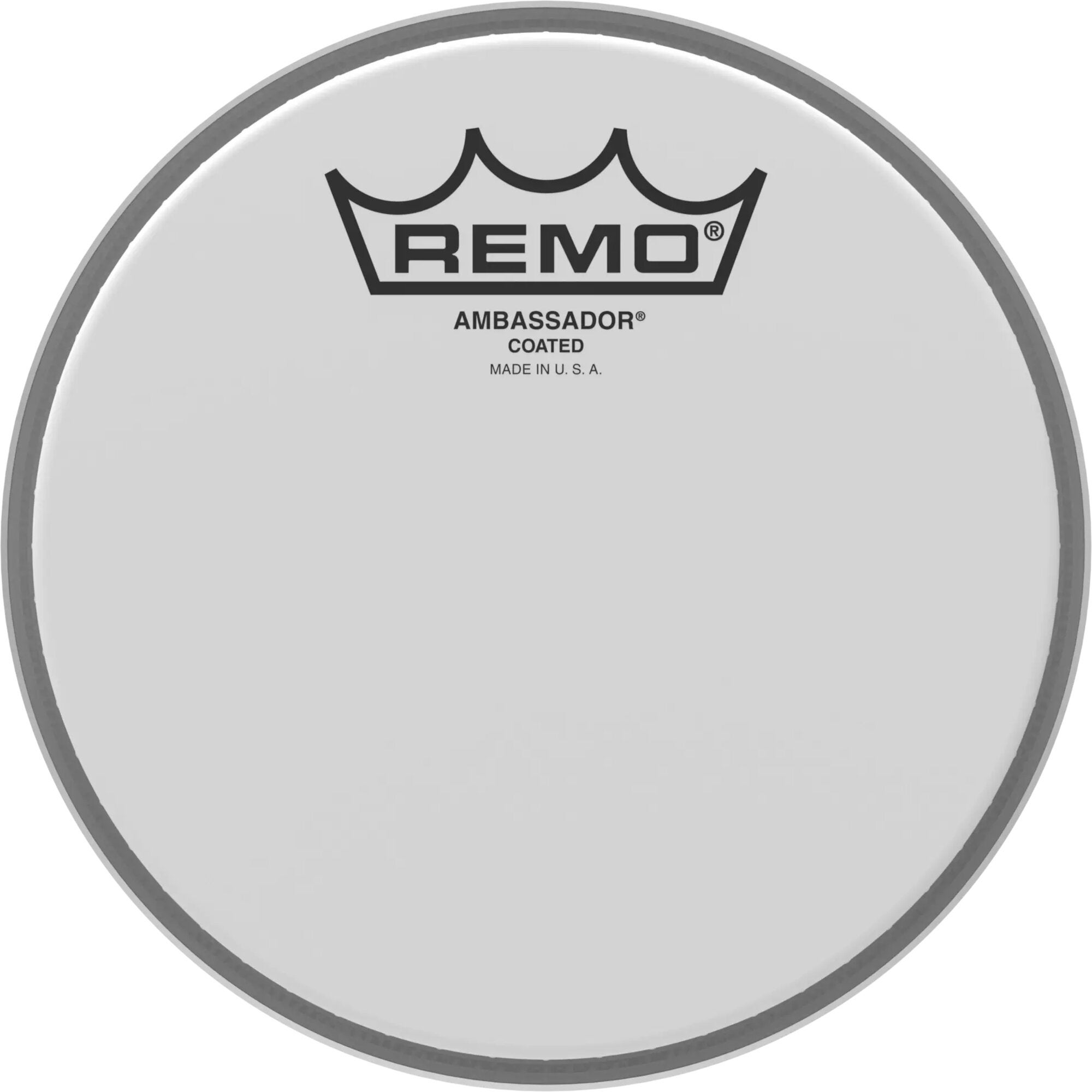 Remo BA-0106-00 Ambassador Coated 6 inch drumvel