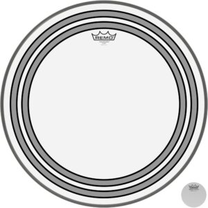 Remo PW-1320-00 Powersonic Clear 20 inch bassdrumvel