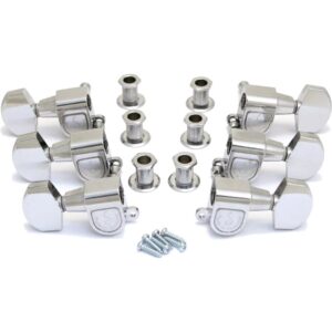 Schaller M6 180 3L/3R Chrome stemmechanieken voor gitaar
