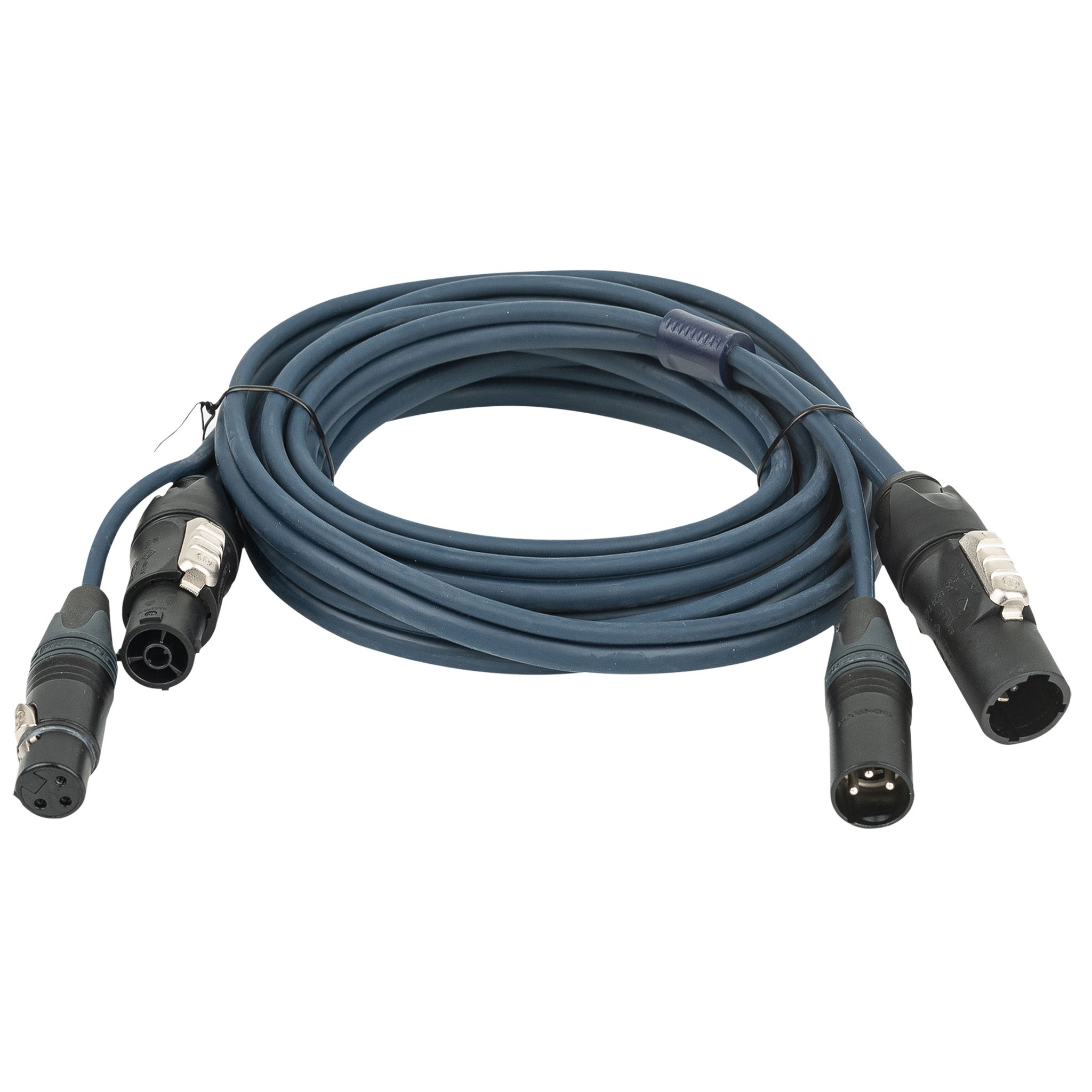 DAP FP-13 hybride kabel PowerCON True1 - 3p XLR 6 meter