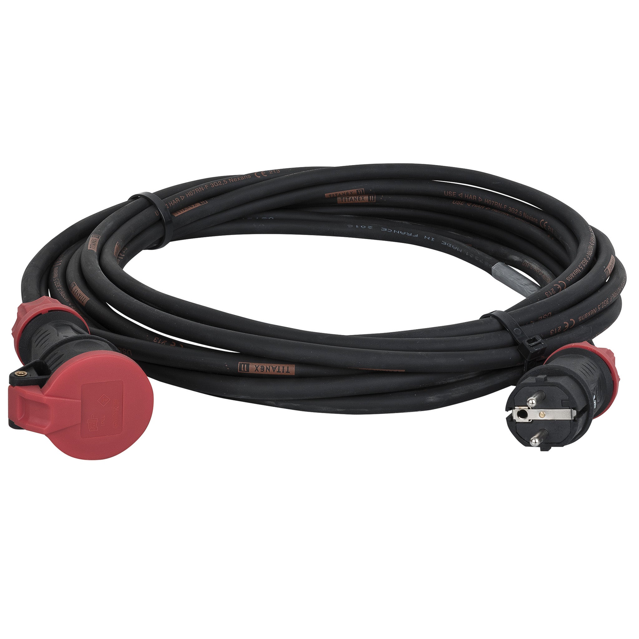 DAP Schuko - Schuko Titanex PCE verlengkabel 3x 2.5 mm², 25 m