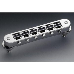 Schaller GTM Nashville Tune-O-Matic Bridge Chrome gitaarbrug