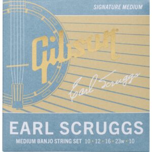 Gibson Earl Scruggs Banjo String Set Signature Medium Gauge snarenset voor banjo