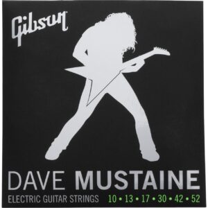 Gibson Dave Mustaine Electric Guitar String Set Signature Gauge snarenset voor elektrische gitaar