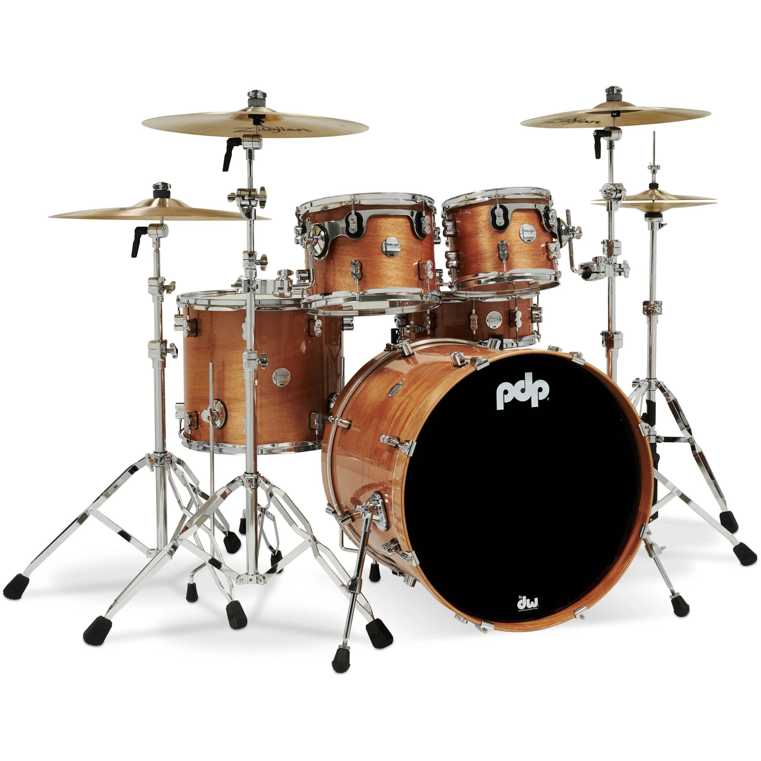 PDP Drums PDCMX2215HM Concept Maple Exotic Honey Mahogany 5d. shellset