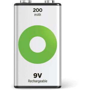 GP ReCyko 200 mAh 2R8H C1 oplaadbare 9 V batterij