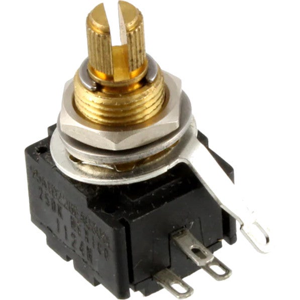 Bourns 250K Audio Pot audio taper split shaft potmeter