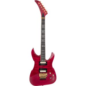 Peavey Adrian Vandenberg Signature Purple Flame Maple elektrische gitaar met koffer