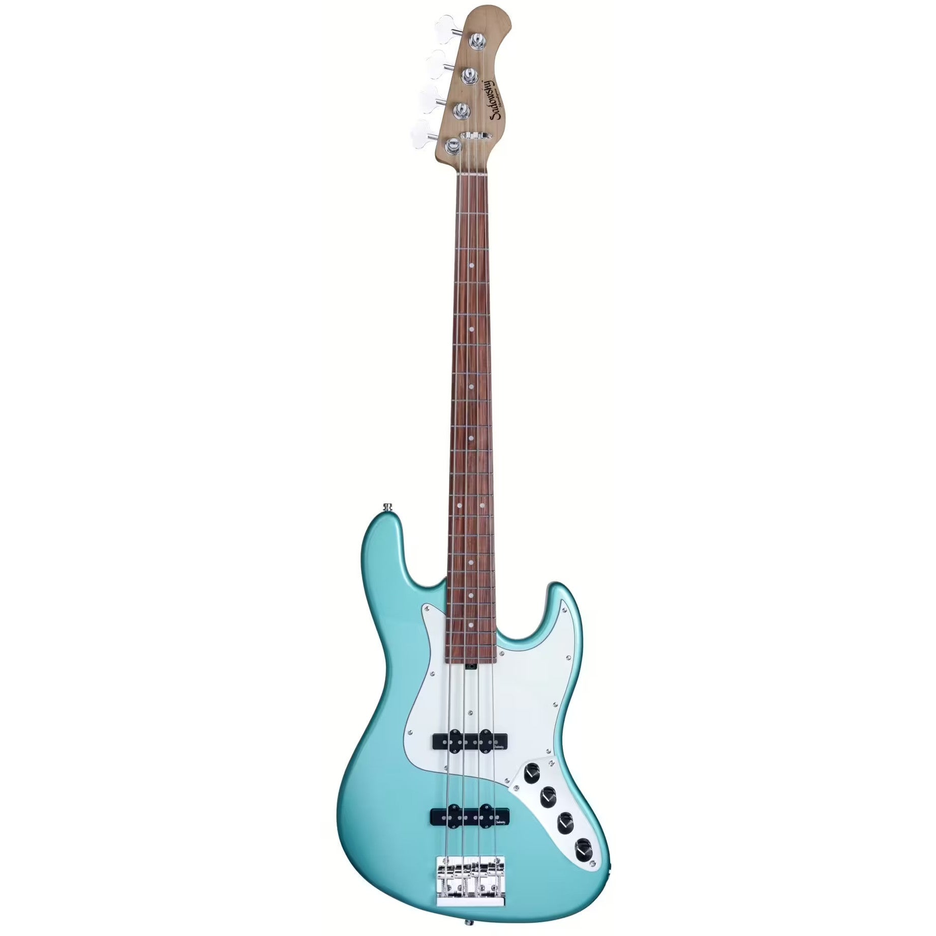 Sadowsky MetroExpress Vintage J/J Bass Morado Solid Sage Green Metallic elektrische basgitaar