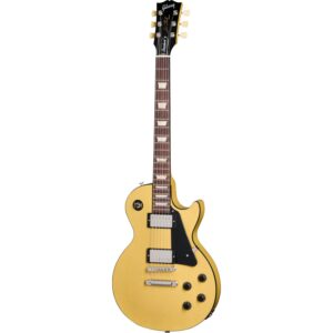 Gibson Les Paul Standard 50s Mahogany Top TV Yellow elektrische gitaar met koffer
