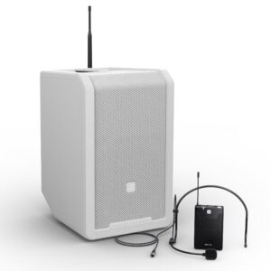 LD Systems ANNY 8 BPH B5 W Pure White met headset 584-608 MHz