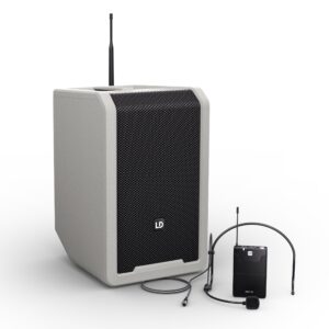 LD Systems ANNY 8 BPH B6 G Urban Grey met headset 655-679 MHz