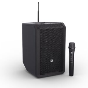 LD Systems ANNY 8 HHD B5 Stage Black met handheld 584-608 MHz