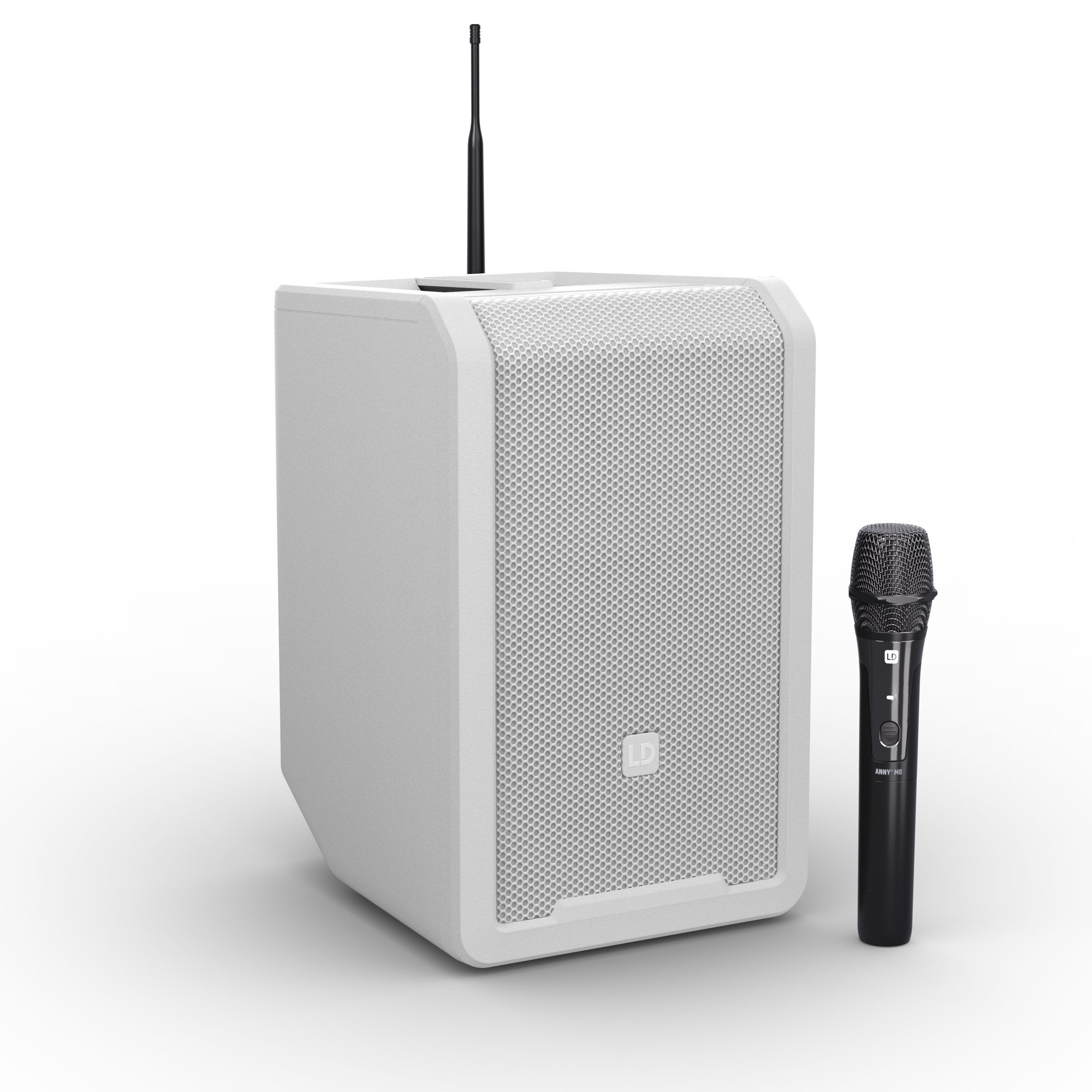 LD Systems ANNY 8 HHD B5 W Pure White met handheld 584-608 MHz
