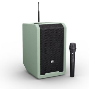 LD Systems ANNY 8 HHD B8 GN Adventure Green met handheld 823-832 MHz + 863-865 MHz