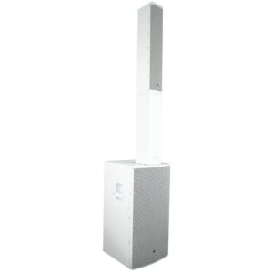 DAP Frigga actief speaker-zuilsysteem, wit