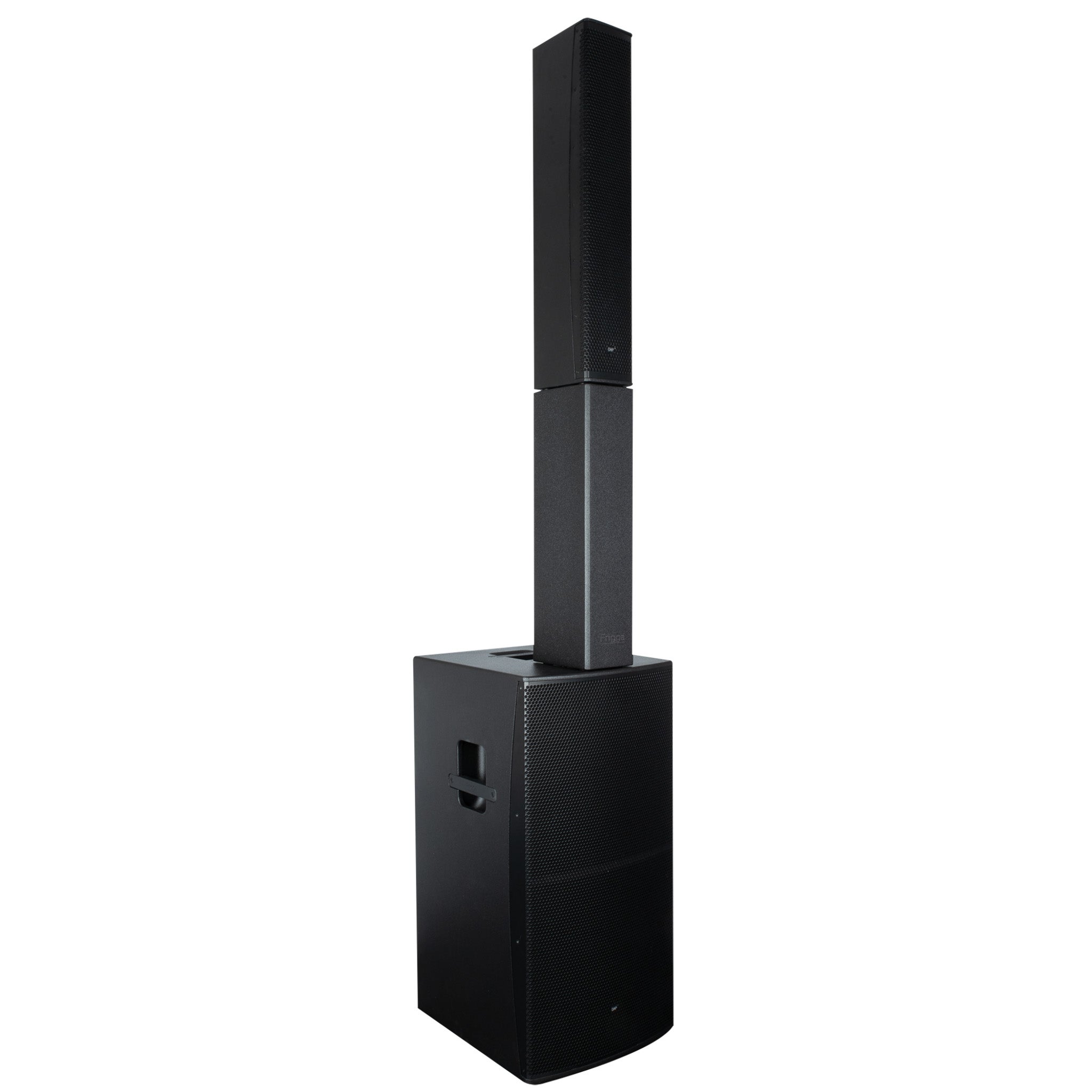 DAP Frigga actief speaker-zuilsysteem, zwart