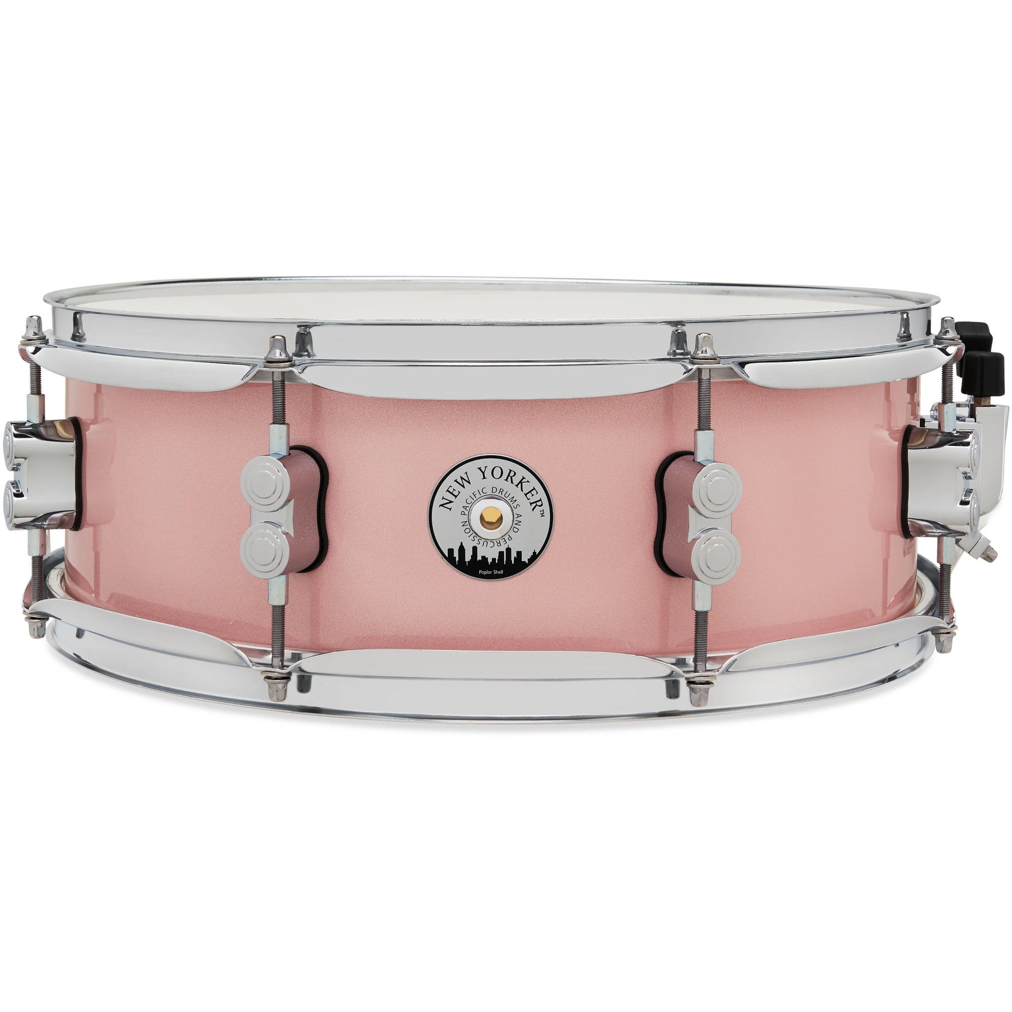 PDP Drums PDNY0514SSPR New Yorker Pale Rose Sparkle 14 x 5 inch snaredrum