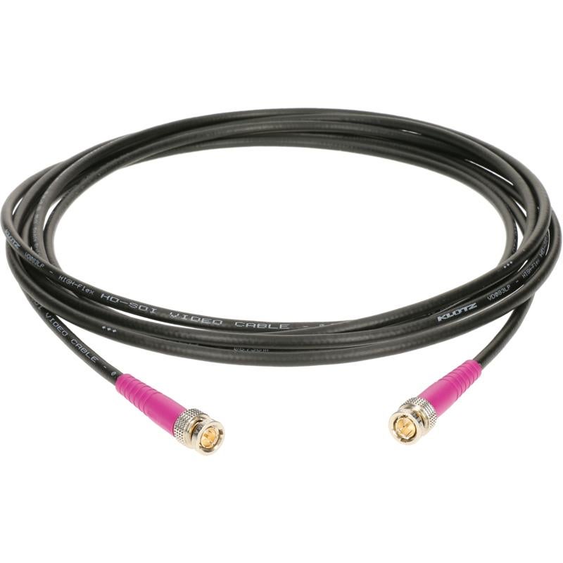 Klotz VU08L videokabel UHD/4K BNCPro D&H violet 25 meter