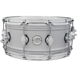 DW Drums DDSD6514MACR Design Series Aluminum 14 x 6.5 inch snaredrum