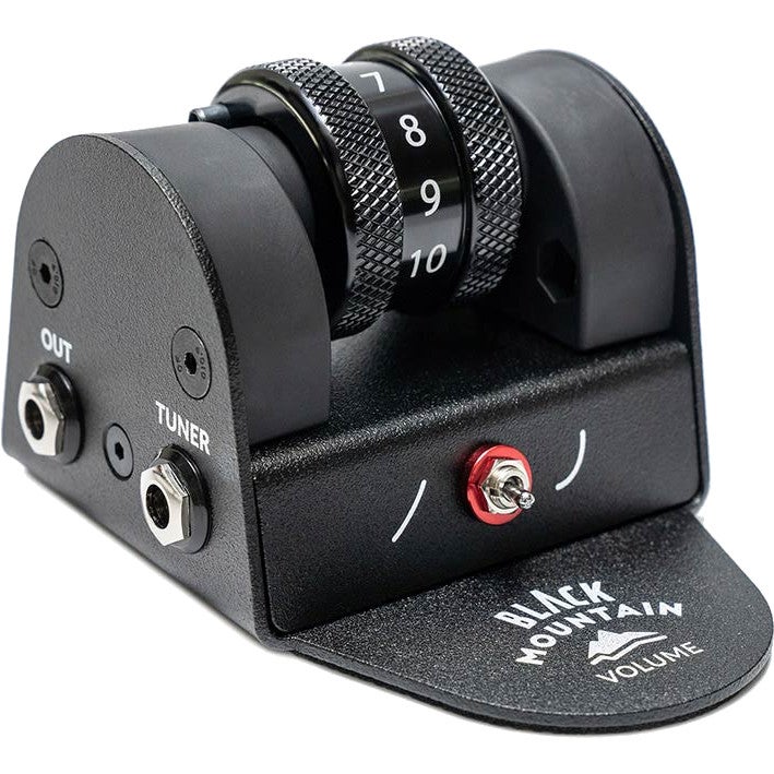 Black Mountain Volume Roller Pedal met tuner out en scope switch