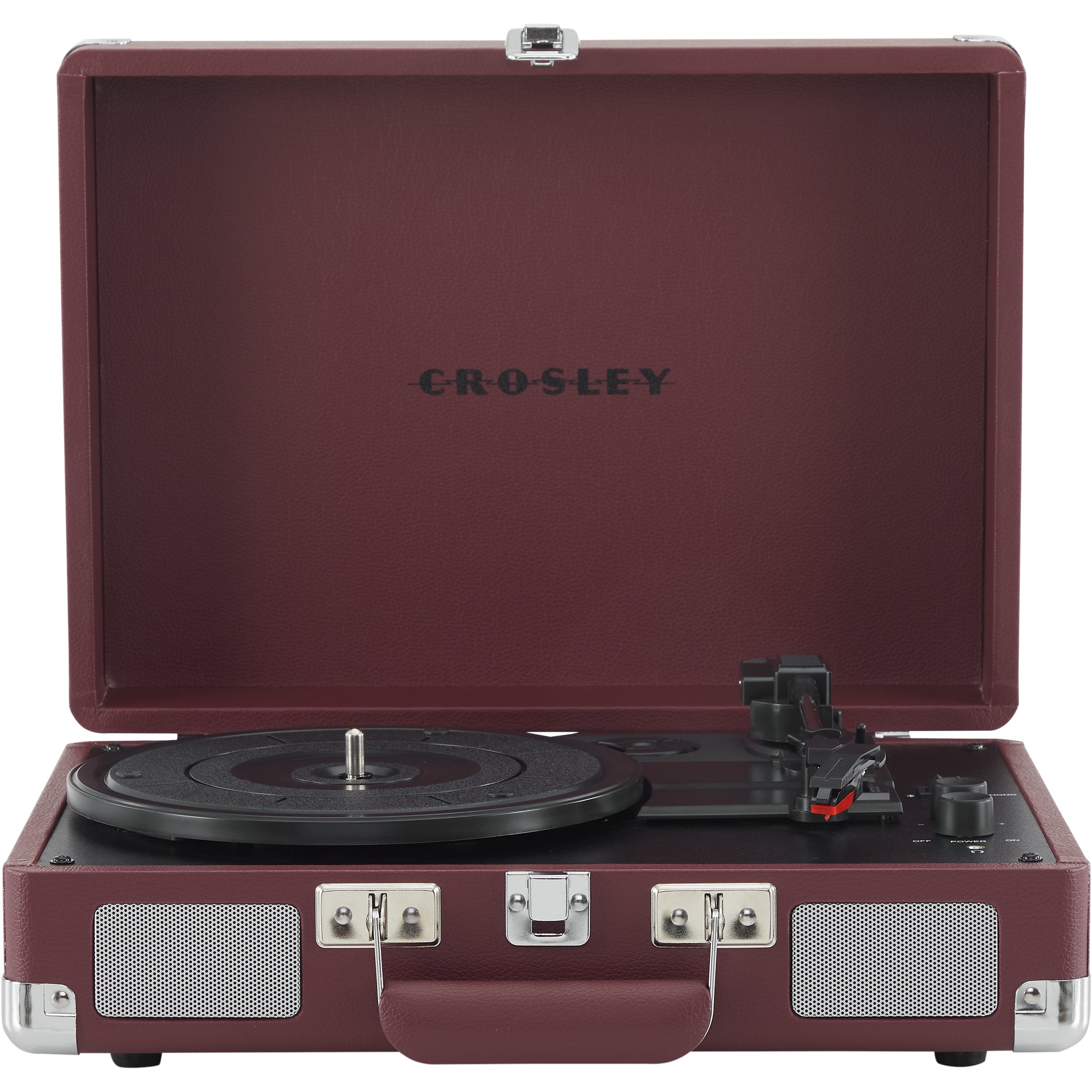 Crosley CR8005F-BU4 Cruiser Plus Burgundy platenspeler
