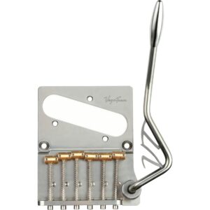 VegaTrem VT2 Teletrem Modern Stainless Steel brug voor elektrische gitaar met VegaTrem logo