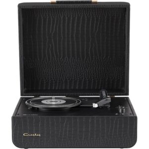 Crosley CR6255A-BC4 Mercury Black Croc platenspeler