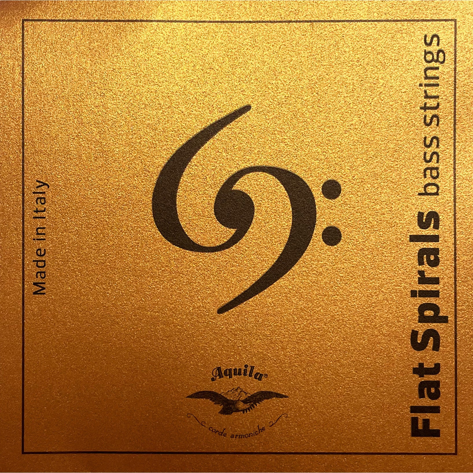 Aquila 200U Flat Spirals EADG snarenset bas ukelele 18-21 inch