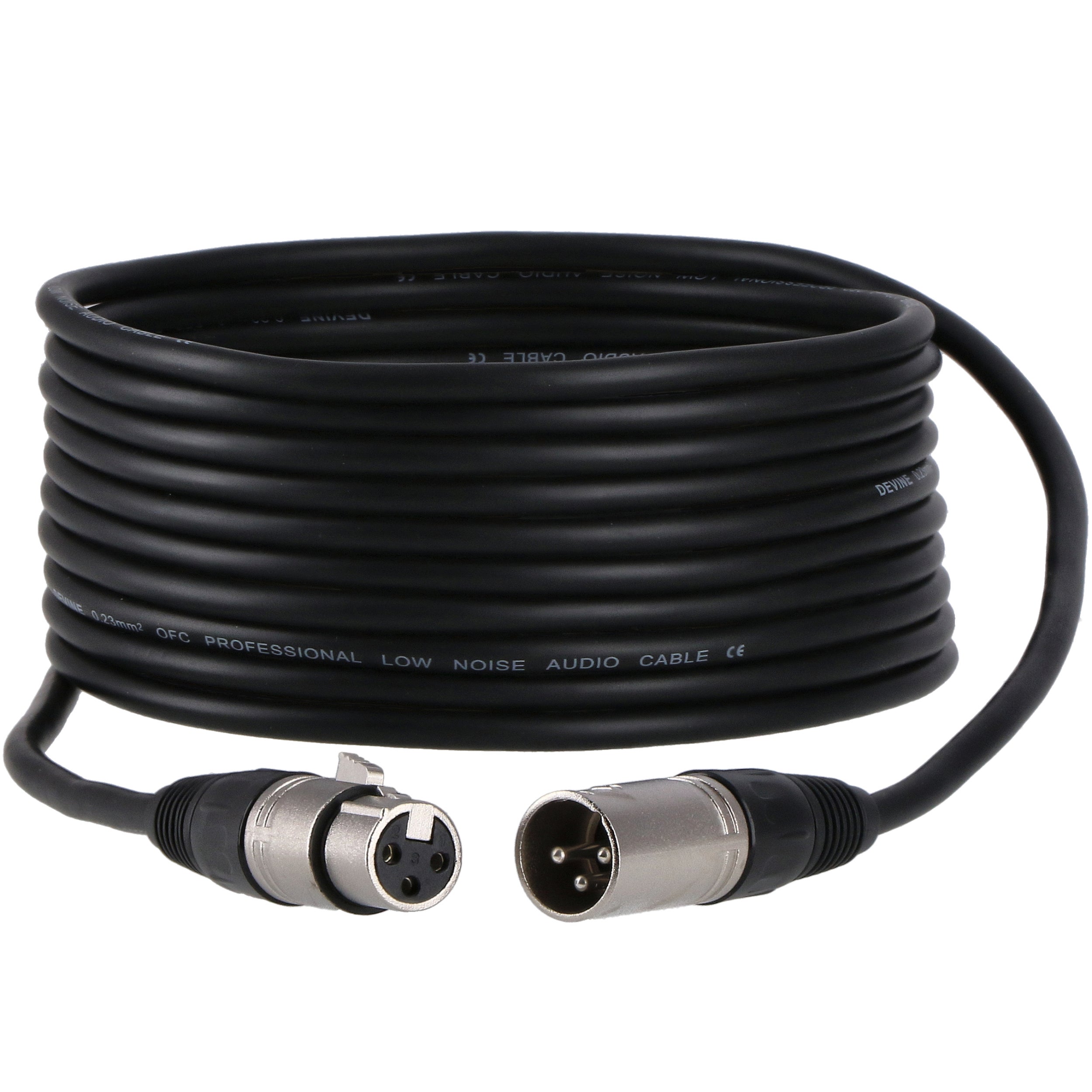 Devine MIC100/5 XLR microfoon- en signaalkabel 5 meter (50x)