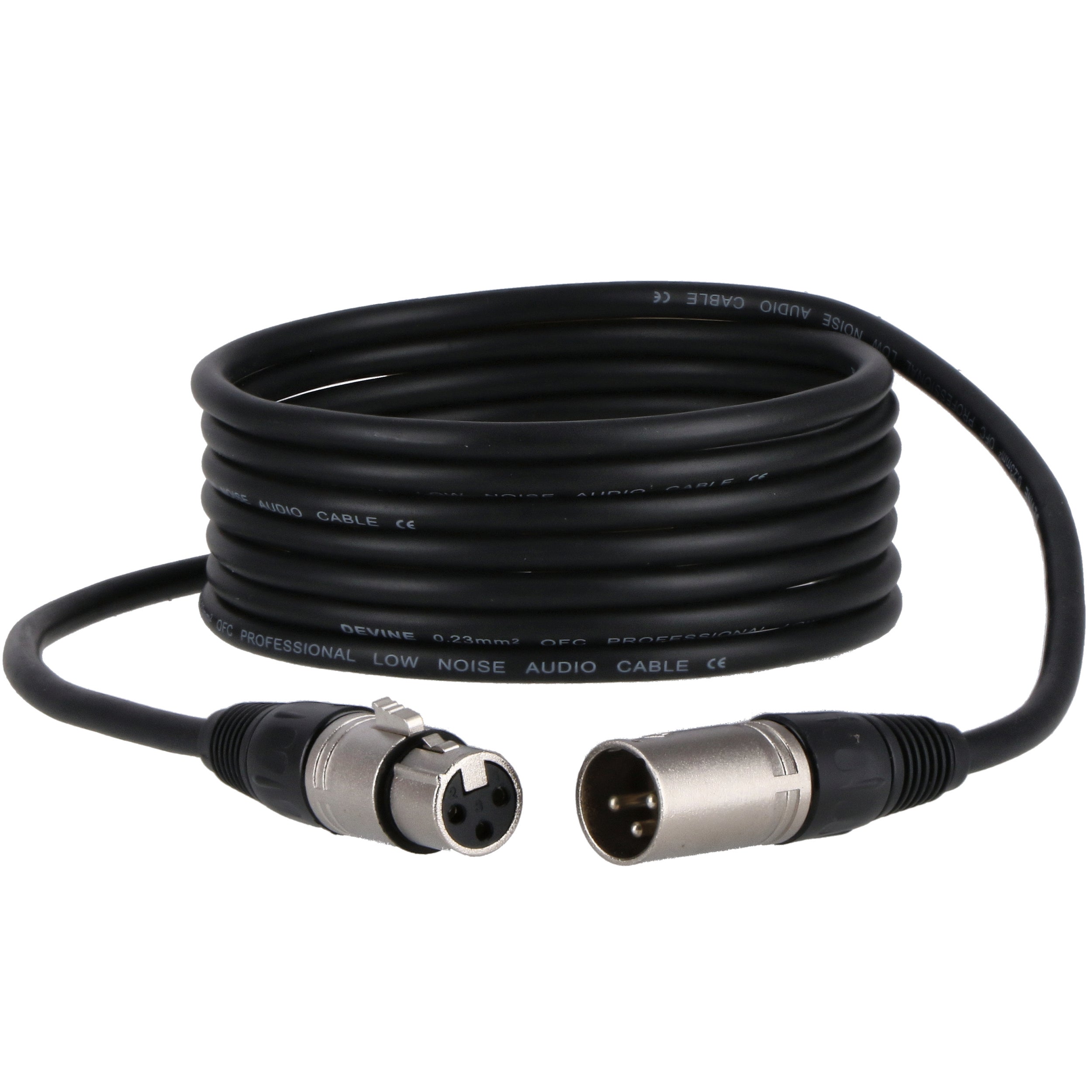 Devine MIC100/3 XLR microfoon- en signaalkabel 3 meter (50x)