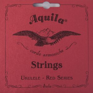 Aquila 89U Red Series DGBE set snaren voor bariton ukelele lage D