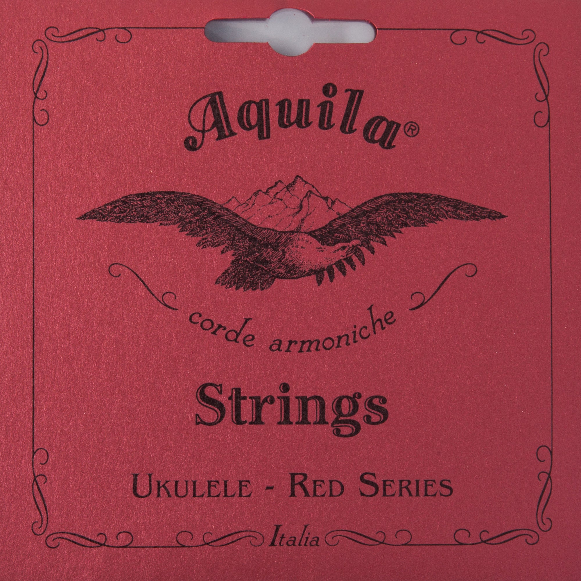 Aquila 89U Red Series DGBE set snaren voor bariton ukelele lage D