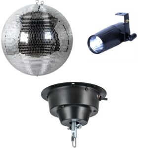Ayra DanceFX MB40-5x5 spiegelbol 40 cm met motor en spot