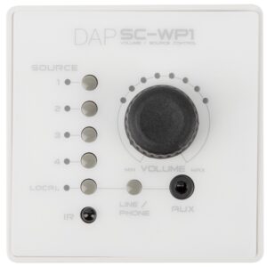 DAP SC-WP1 muurpaneel voor DAP SC-5.2 audioschakelaar, wit