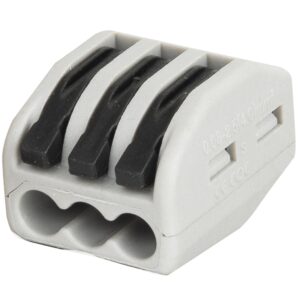 Showgear kabelterminal 3-weg, zwart