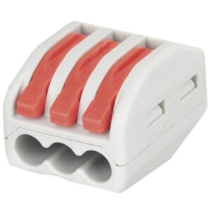 Showgear kabelterminal 3-weg, rood