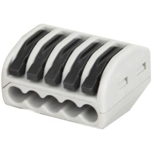 Showgear kabelterminal 5-weg, zwart