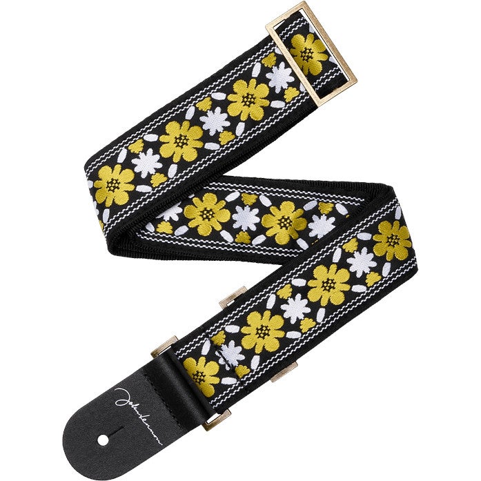 D'Addario John Lennon Rooftop Jacquard Strap gitaarband