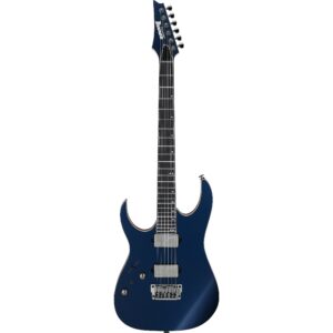 Ibanez RG5121L Dark Tide Blue Flat linkshandige elektrische gitaar met koffer