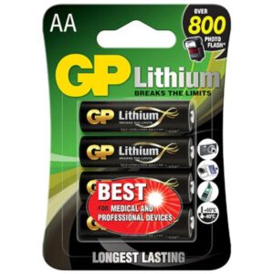 GP 15LF562C4 AA batterij Lithium 1,5V (4x)