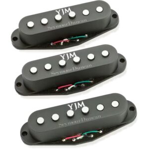 Seymour Duncan STK-S10S YJM Fury Strat Pickup Set Black Yngwie Malmsteen signature gitaarelementen (set van 3)