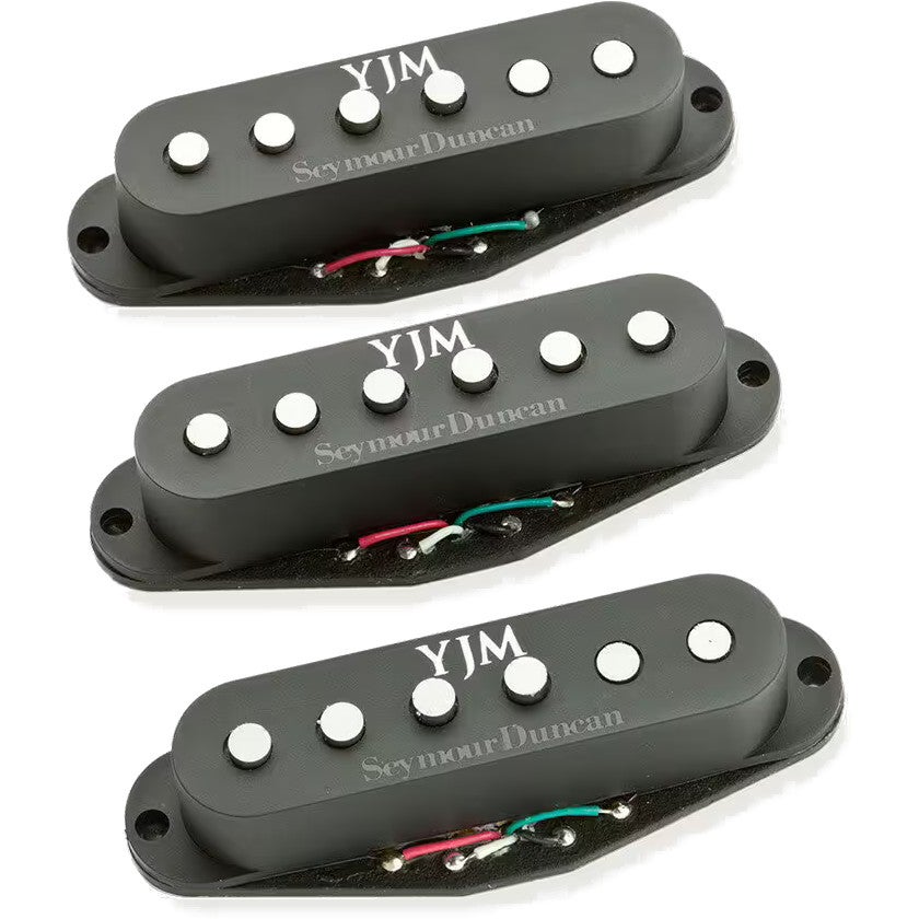 Seymour Duncan STK-S10S YJM Fury Strat Pickup Set Black Yngwie Malmsteen signature gitaarelementen (set van 3)