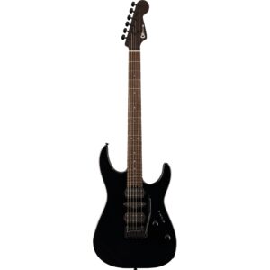 Charvel MJ Series DK24 HSH 2PT W Black elektrische gitaar met hardshell gigbag